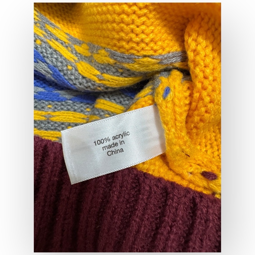 NWOT Lane Bryant Fair Isle Crew Neck Sweater – Size 14/16 – Bright Multicolor - Picture 7 of 9